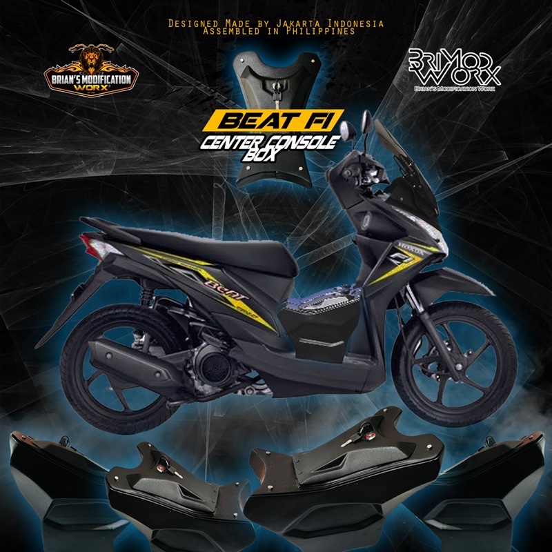 Honda Beat fi V2 CENTER CONSOLE BOX Shopee Philippines