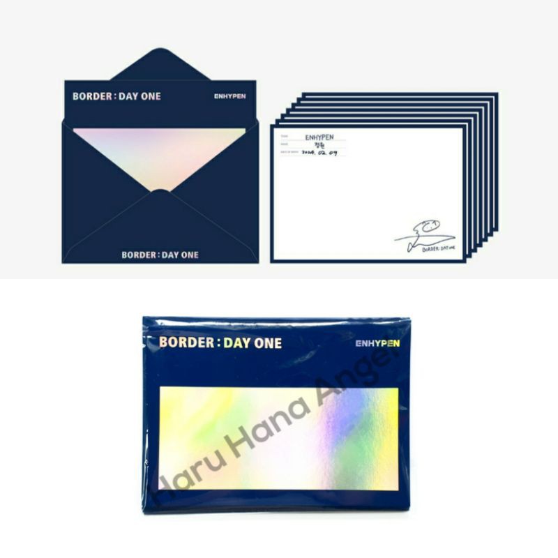 (ready Sharing) Enhypen (border Day One Md) (postcard) Shopee Philippines