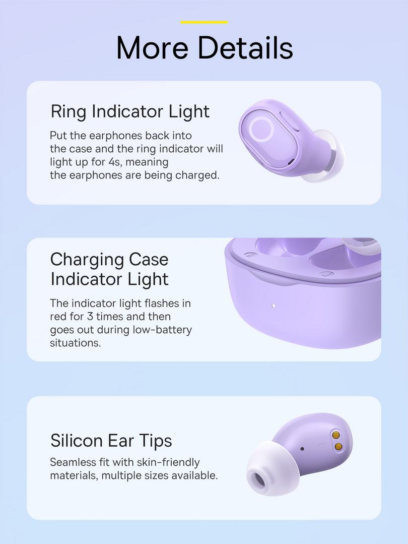 Buy 1 Take 1 Free Storage case WM02 TWS Bluetooth Wireless Earphones