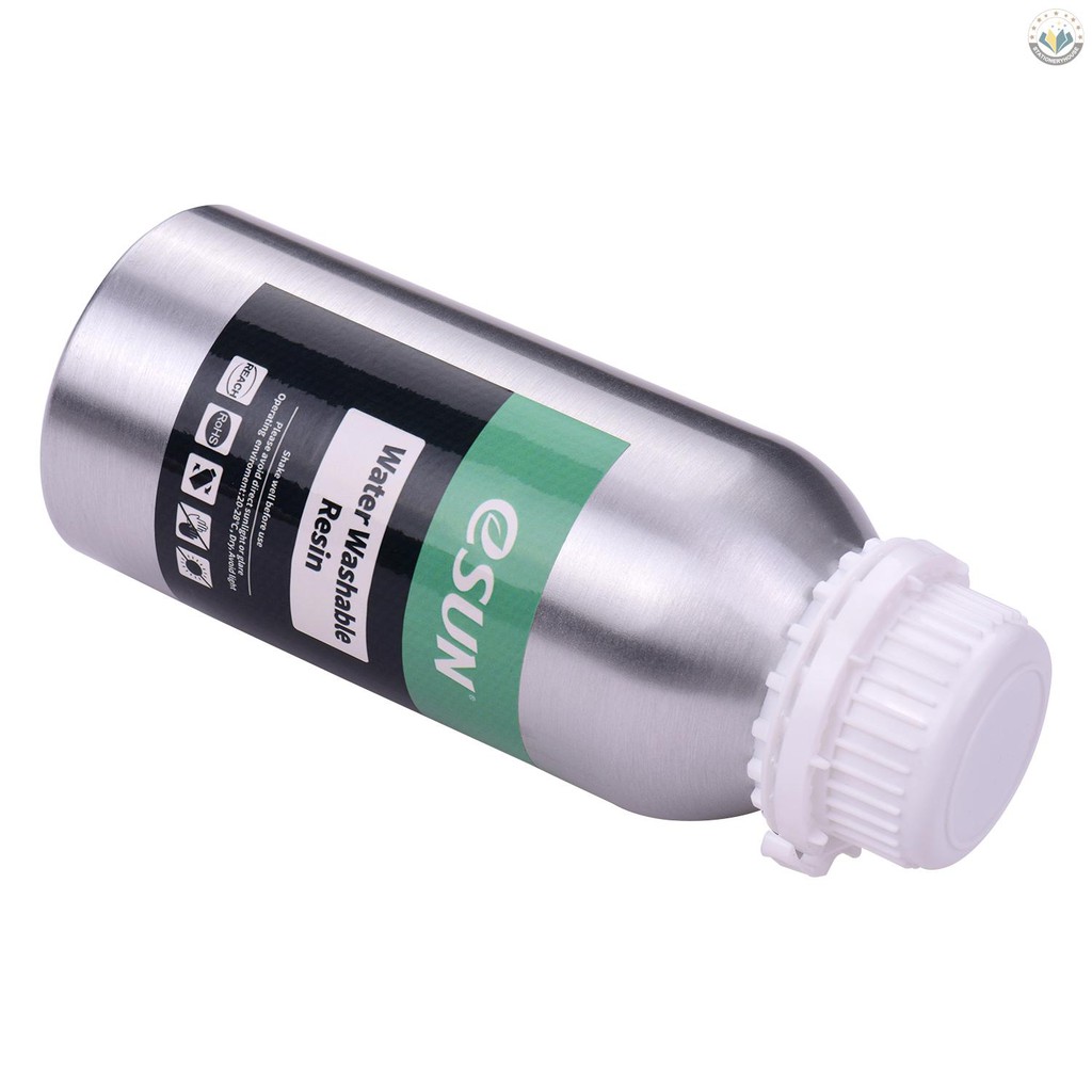IN STOCK eSUN Water Washable Resin for LCD 3D Printer Aluminum Bottle