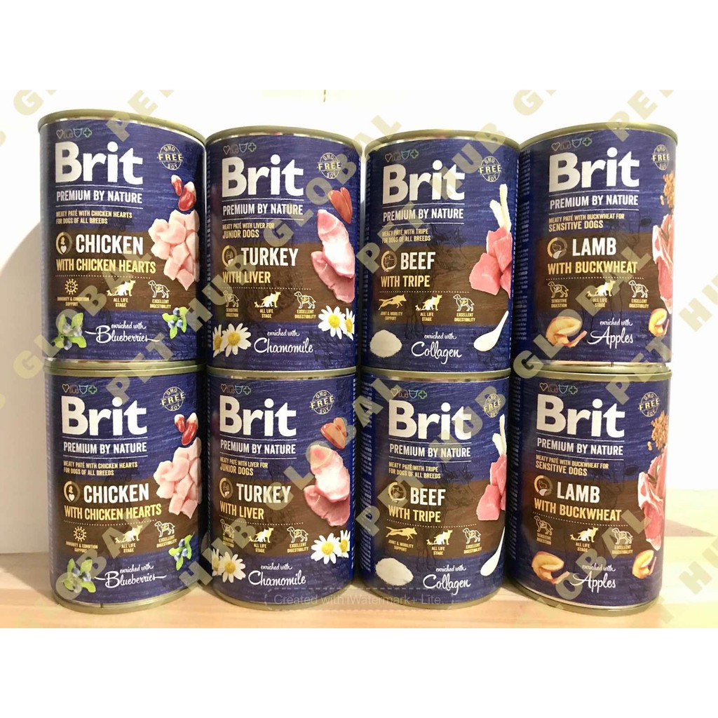BRIT PREMIUM BY NATURE CANNED DOG FOOD 400g Shopee Philippines