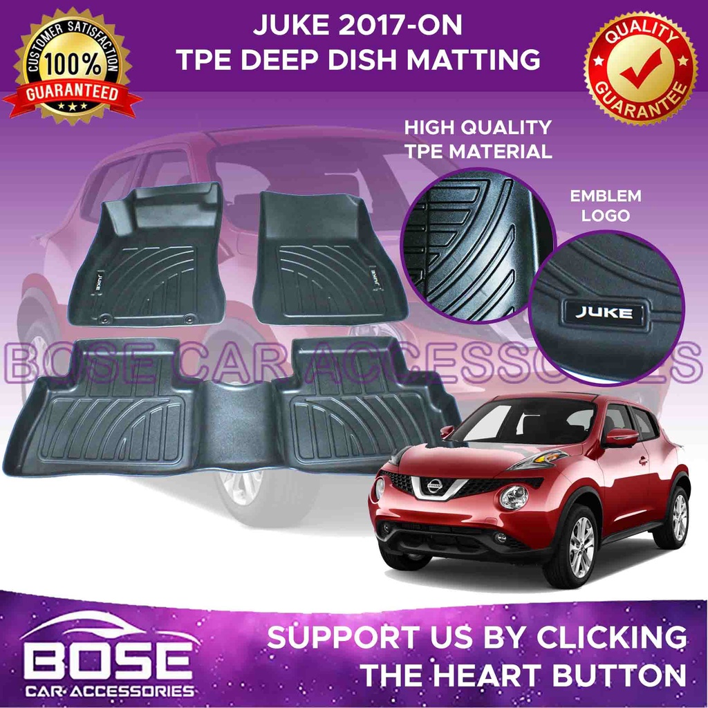 TPE / 5D Car Deep Dish Matting for Nissan Juke / Mats / Deep Dish Car