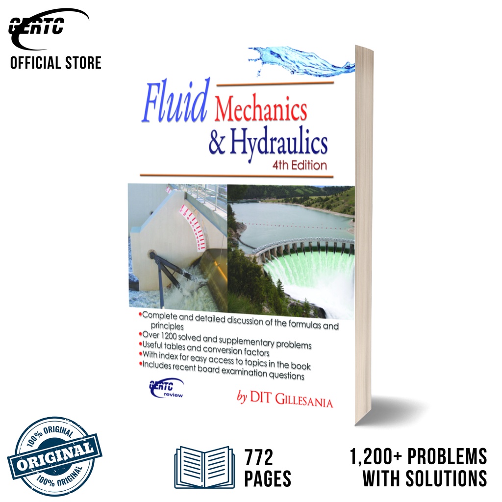 Fluid Mechanics and Hydraulics 4th Edition Civil Engineering Review