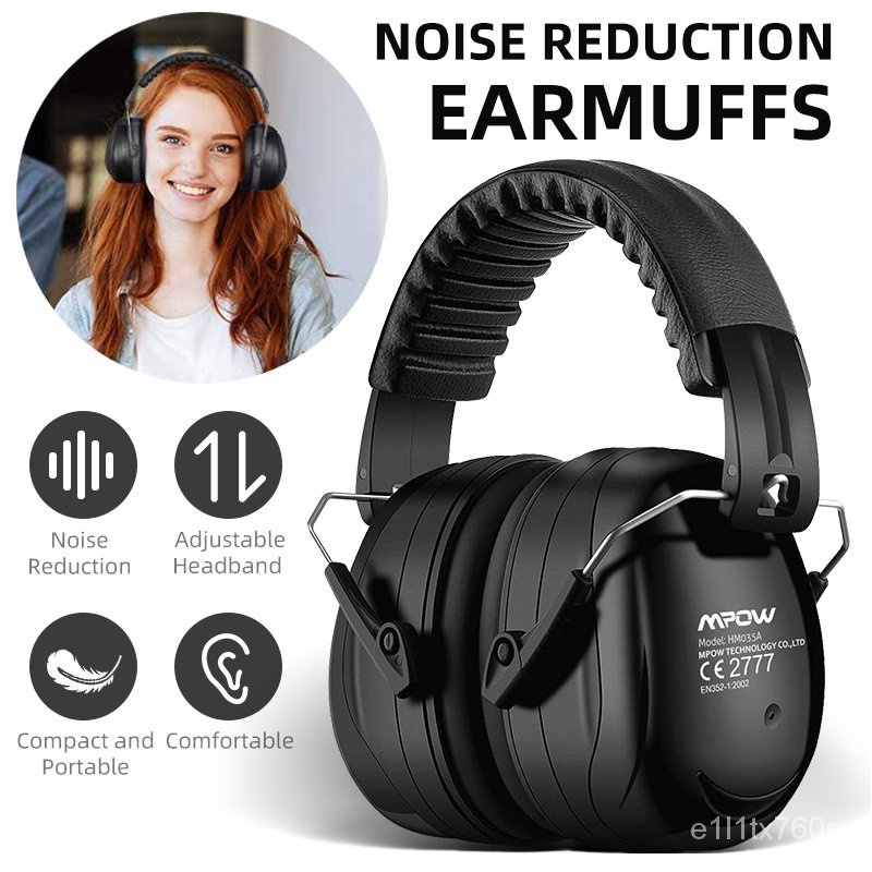 Mpow SNR 34dB Noise Reduction Safety Ear Muffs Hearing Protection