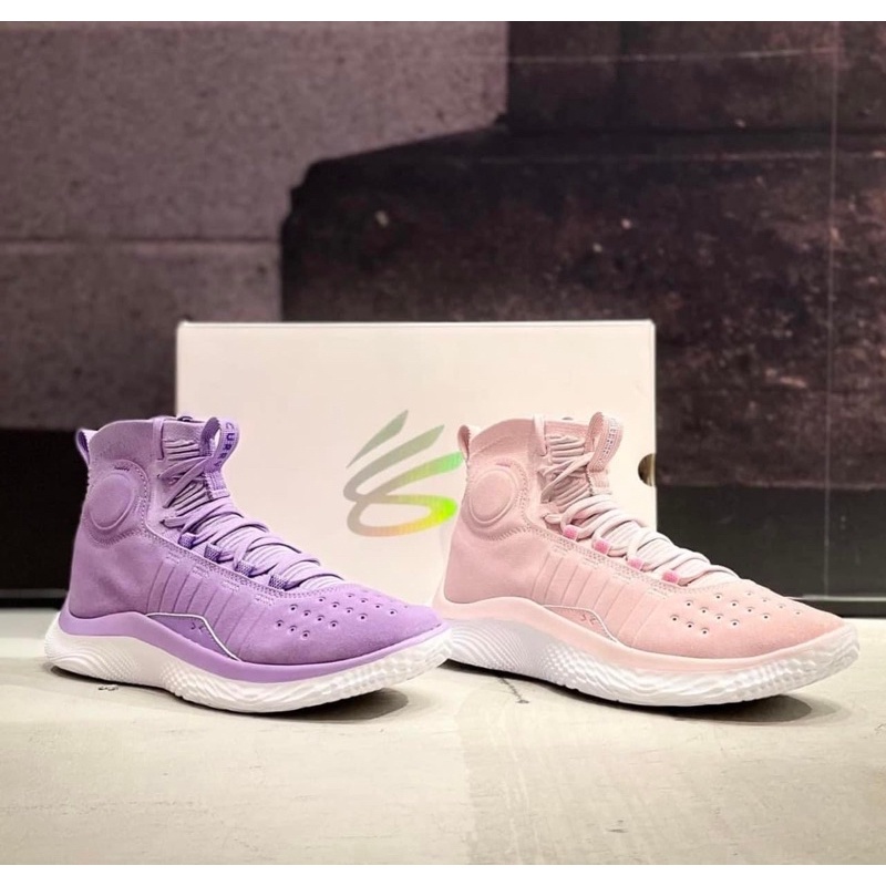 Under Armour Curry Flotro PURPLE Lilac 2022 NBA Champion FINAL MVP Sz 12 Shoes