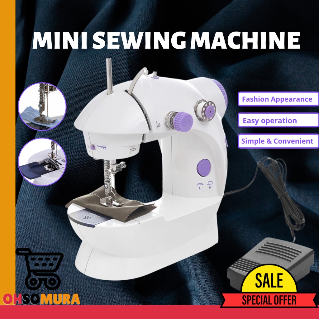 Mini Dual Speed Sewing Machine Portable Handheld Mini Electric