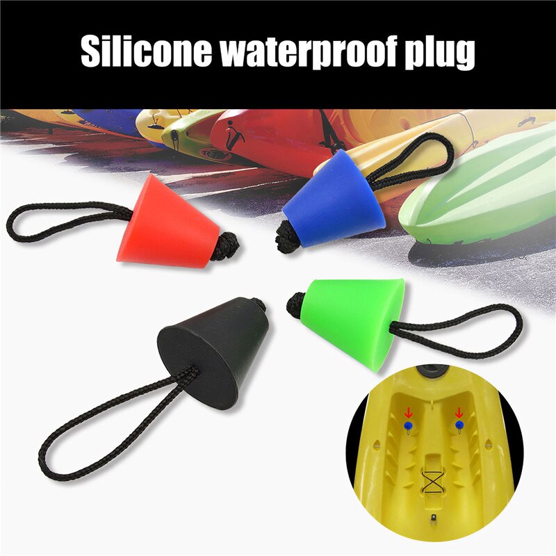 Universal Silicone Kayak Scupper Plug Kit Kayak Canoe Drain Holes