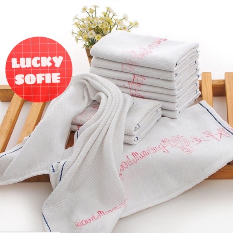 Good morning towel 12pcs Shopee Philippines
