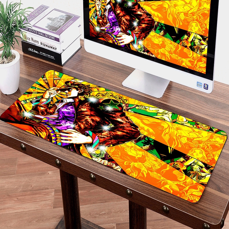 Jojo's Bizarre Adventure Anime Large Gaming Mouse Pad Huge Desk Mat