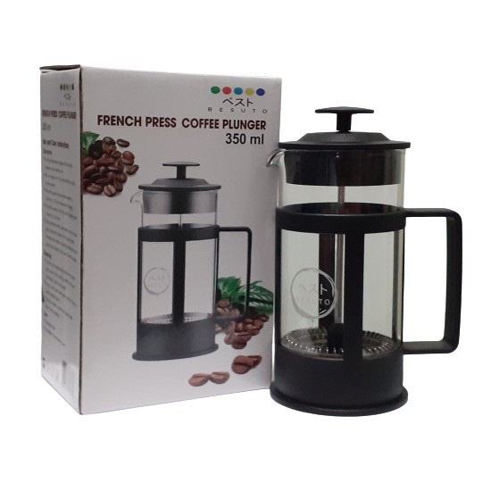 Besuto French Press Coffee Press/Tea Maker (350ml and 600ml) Shopee