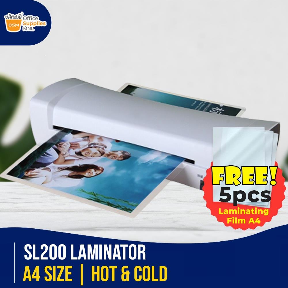 Laminator SL200 A4 Size Hot and Cold Laminating Machine Brand