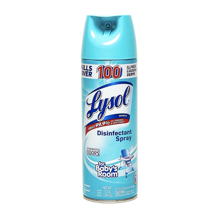 Lysol Disinfectant Spray for Baby's Room 340g Shopee Philippines