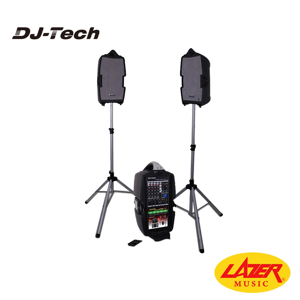 DJ Tech SVISA 300 320W Light Portable PA System SVISA 300 Shopee