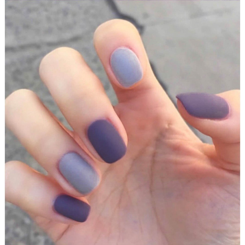 24pcs DIY Fake nails French Finger Nail ART False Nail With Glue