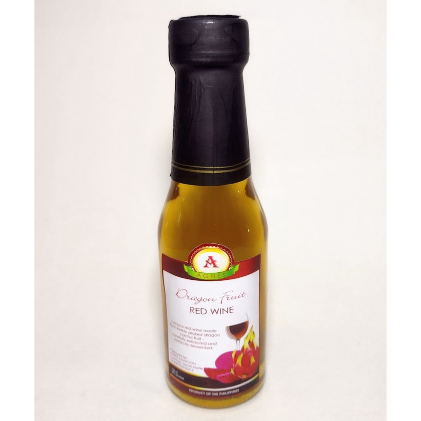 Authentic Ilocos Norte RED WINE made from DRAGON FRUIT 150 ml Dragon