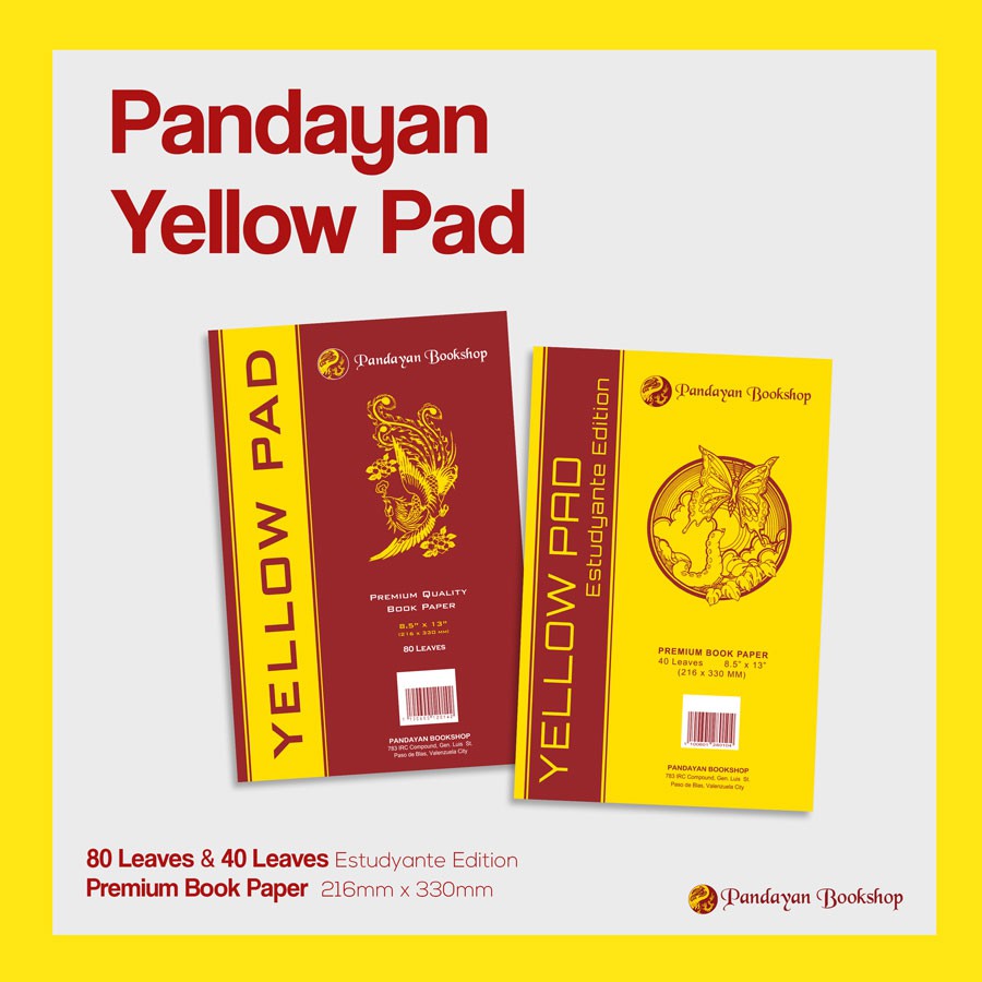 Pandayan Yellow Pad (1 Whole) Shopee Philippines