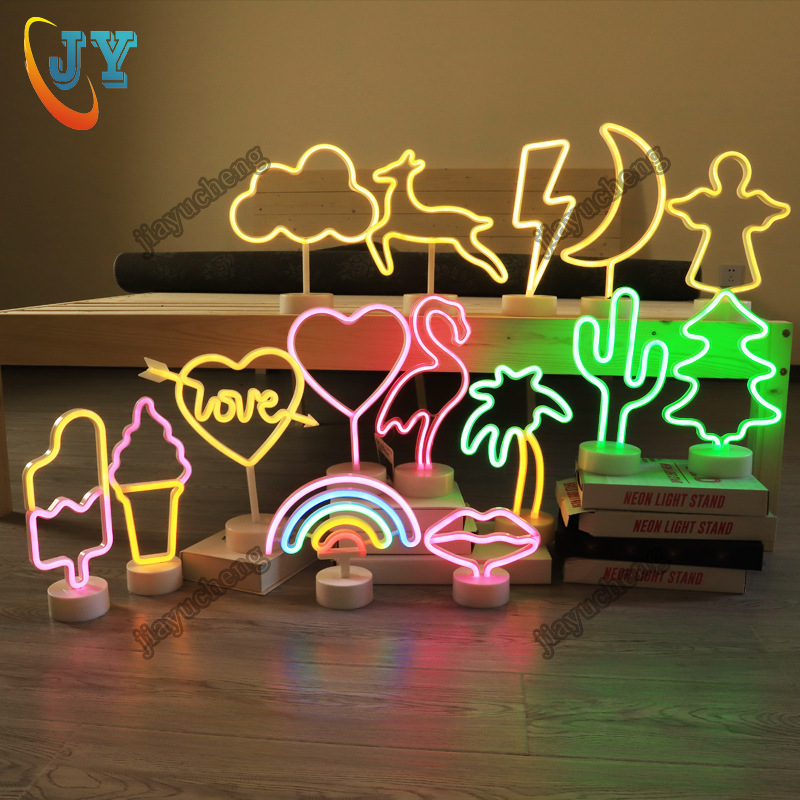 LED Neon Light USB/Battery Operated Neon Sign Decorative Lights Wall