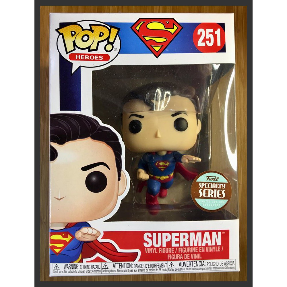 Funko Pop! Specialty Series Superman 80th Anniv. Limited Shopee