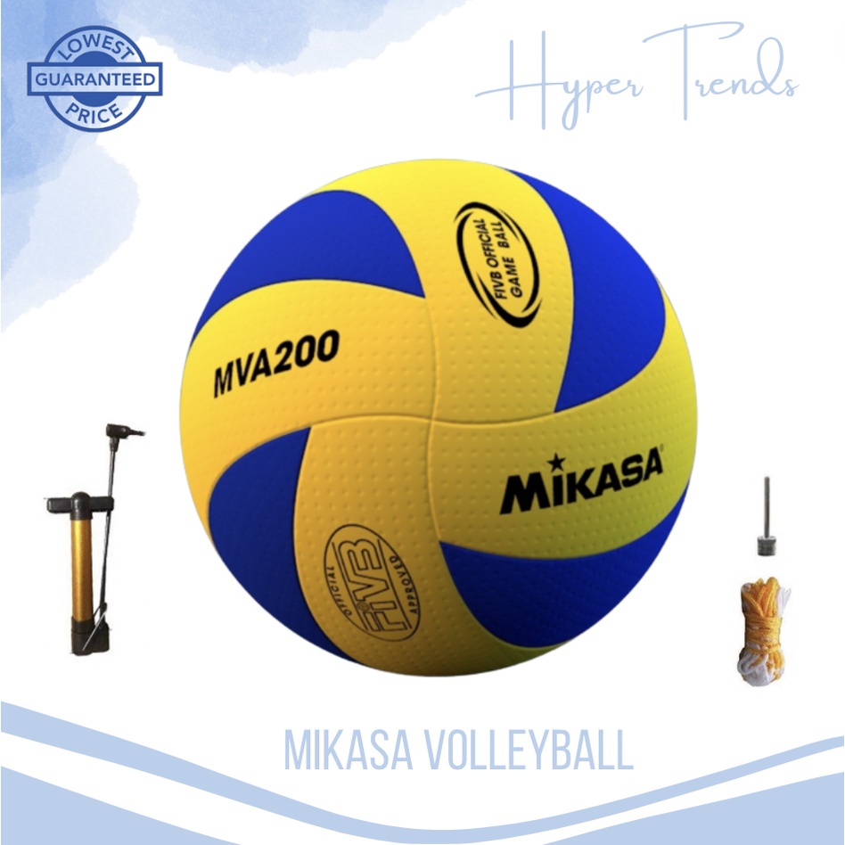 Mikasa MV200 Volleyball Game Ball Competition Ball Leather Official