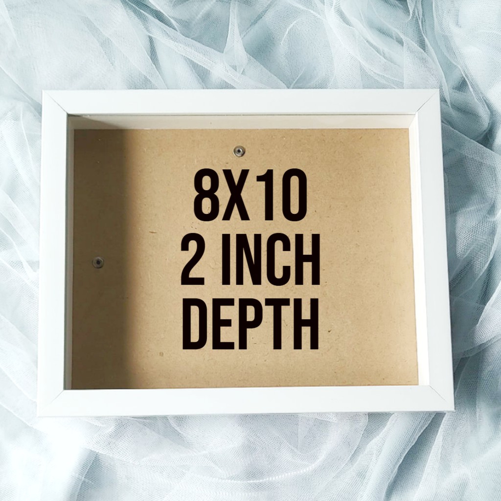 2 Inch Depth 8X10 Shadowbox Frame Multipurpose Shadow Box Frame