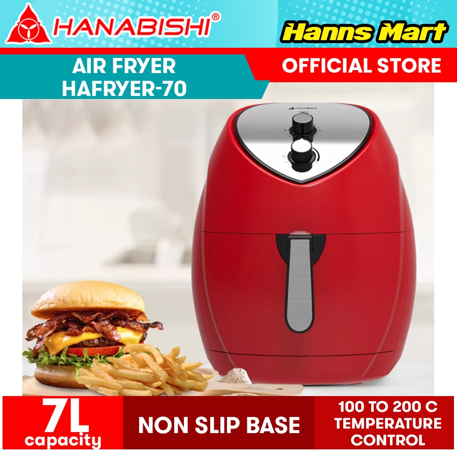 [LOWEST PRICE] Hanabishi Original Air Fryer 7 Liter Extra Big HAFRYER70 HAFRYER70 [HANNS MART