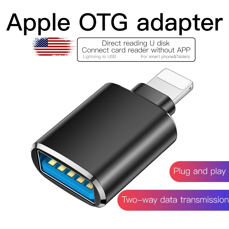 DGT Apple OTG Adapter Lightning To USB 3.0 U Disk Card