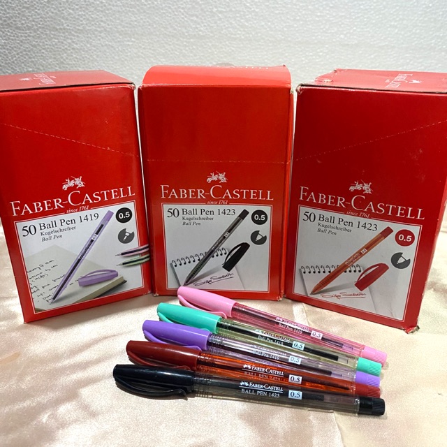 Faber Castell Ballpen Roller Point Pens Ballpens Faber Pens Shopee