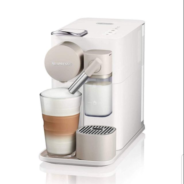 Delonghi Coffee Machine Nespresso Lattissima One Silky White Delonghi