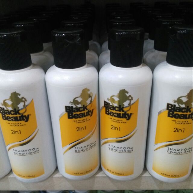Black Beauty Shampoo and Conditioner 120ml Shopee Philippines