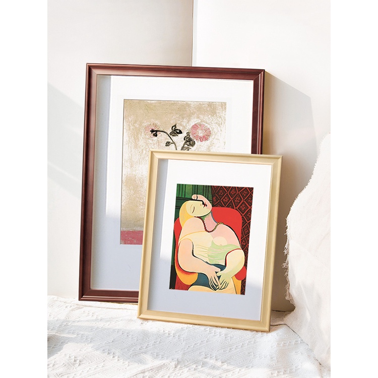 Photo Frames Wall Hanging Picture Frame Solid Wood Log Photo Large