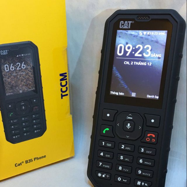 Brandnew Caterpillar CAT B35 IP68 Dualsim tough rugged