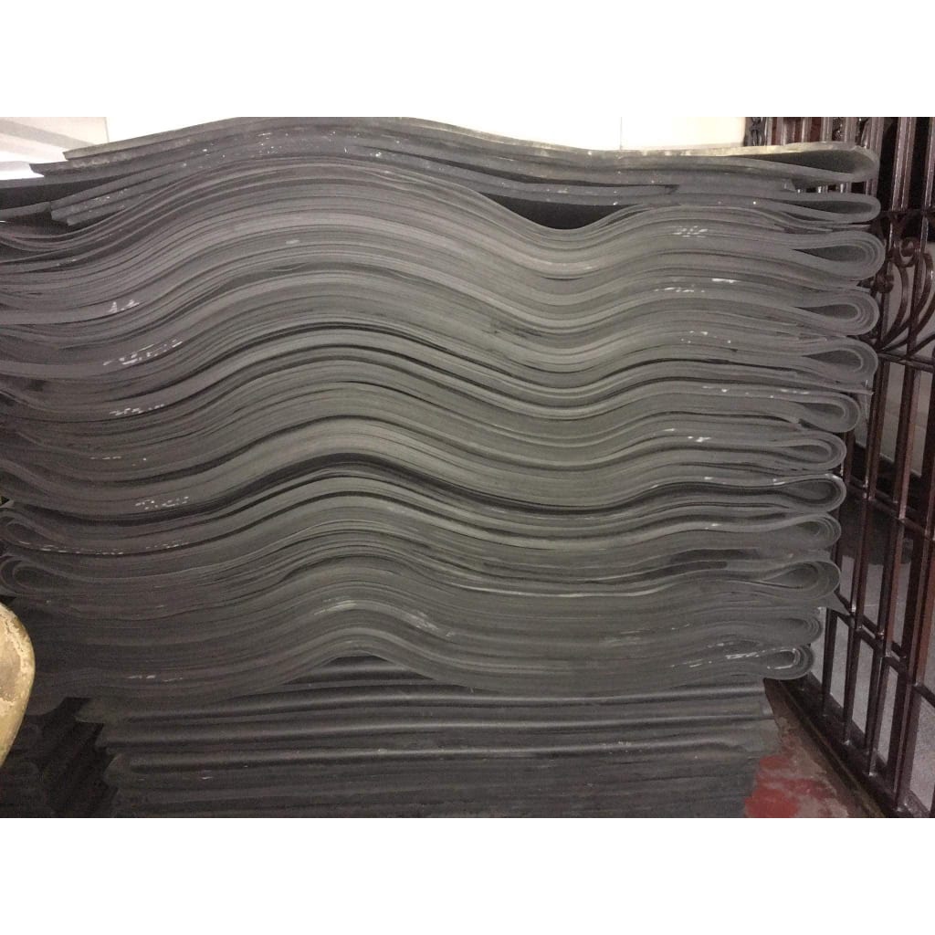 2mm4mm6mm EVA Rubber Sheet (BlackTAN) LISO PLAIN (Whole Sheets 4X8ft