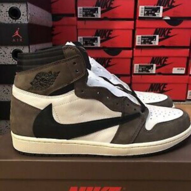 Nike Air Jordan 1 Travis Scott High Cut Shopee Philippines