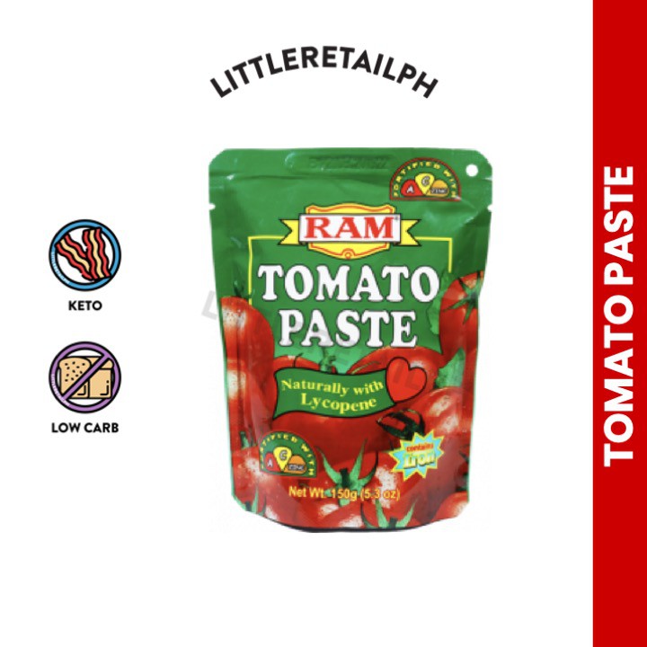 Ram Tomato Paste for Keto and Low Carb Diet Shopee Philippines