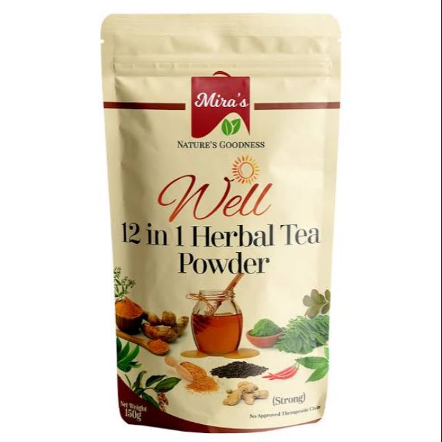 Mira's 12 in 1 Herbal Tea Powder Shopee Philippines