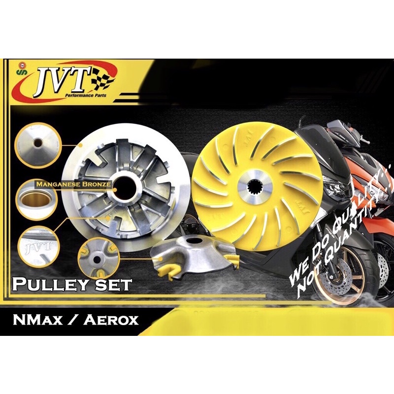 JVT Racing Pulley set w/ Drive face Nmax Aerox Shopee Philippines