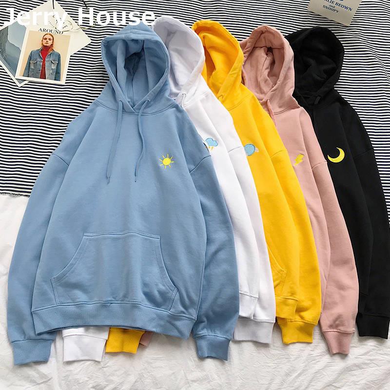 [S4XL] large size hoodie jacket hooded sweater lovers