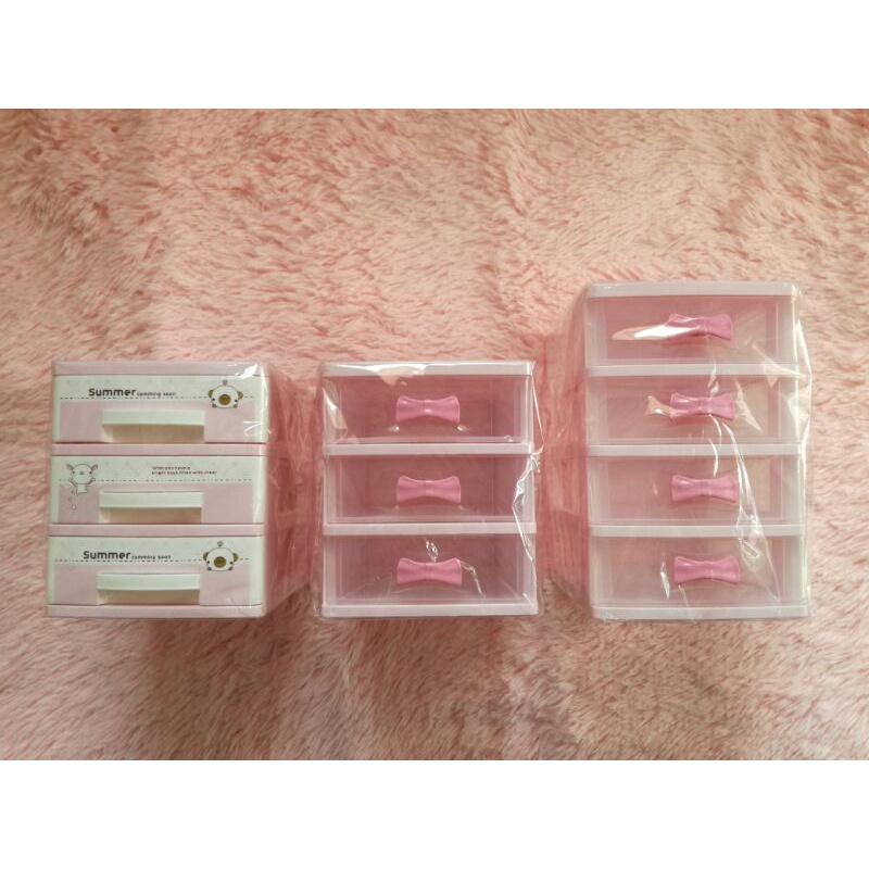 Multipurpose Cute Mini Storage Drawer Shopee Philippines
