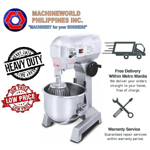 10 Quarts Mixer Cake Mixer 10 Liters with extra Bowl Shopee