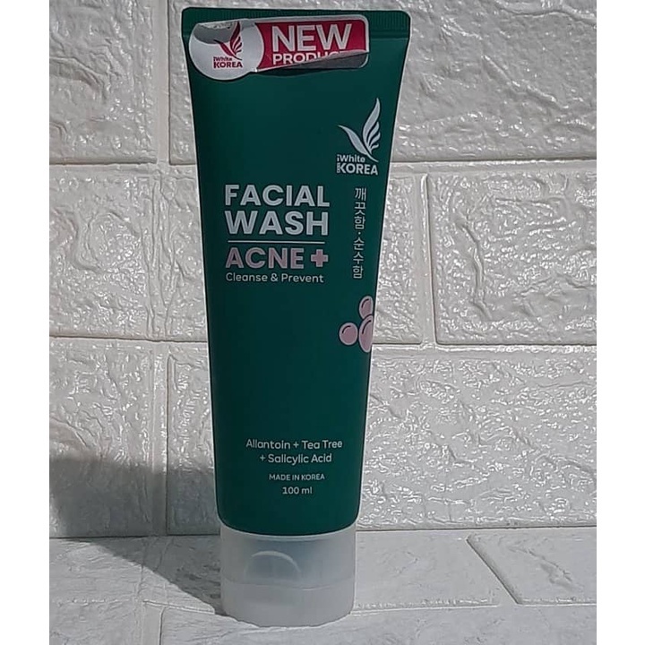 iwhite Facial Wash ACNE+ Clean & Prevent (100ml) Shopee Philippines