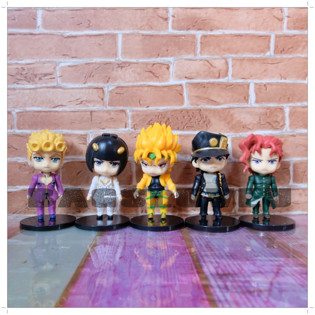 Figures JOJO Adventure Diavolo JOJO hunt over the century, set of 5