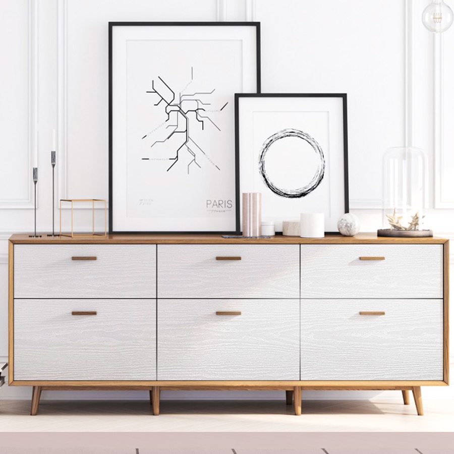 Thick White Wood Grain Selfadhesive Wallpapers Furnitures Renovation