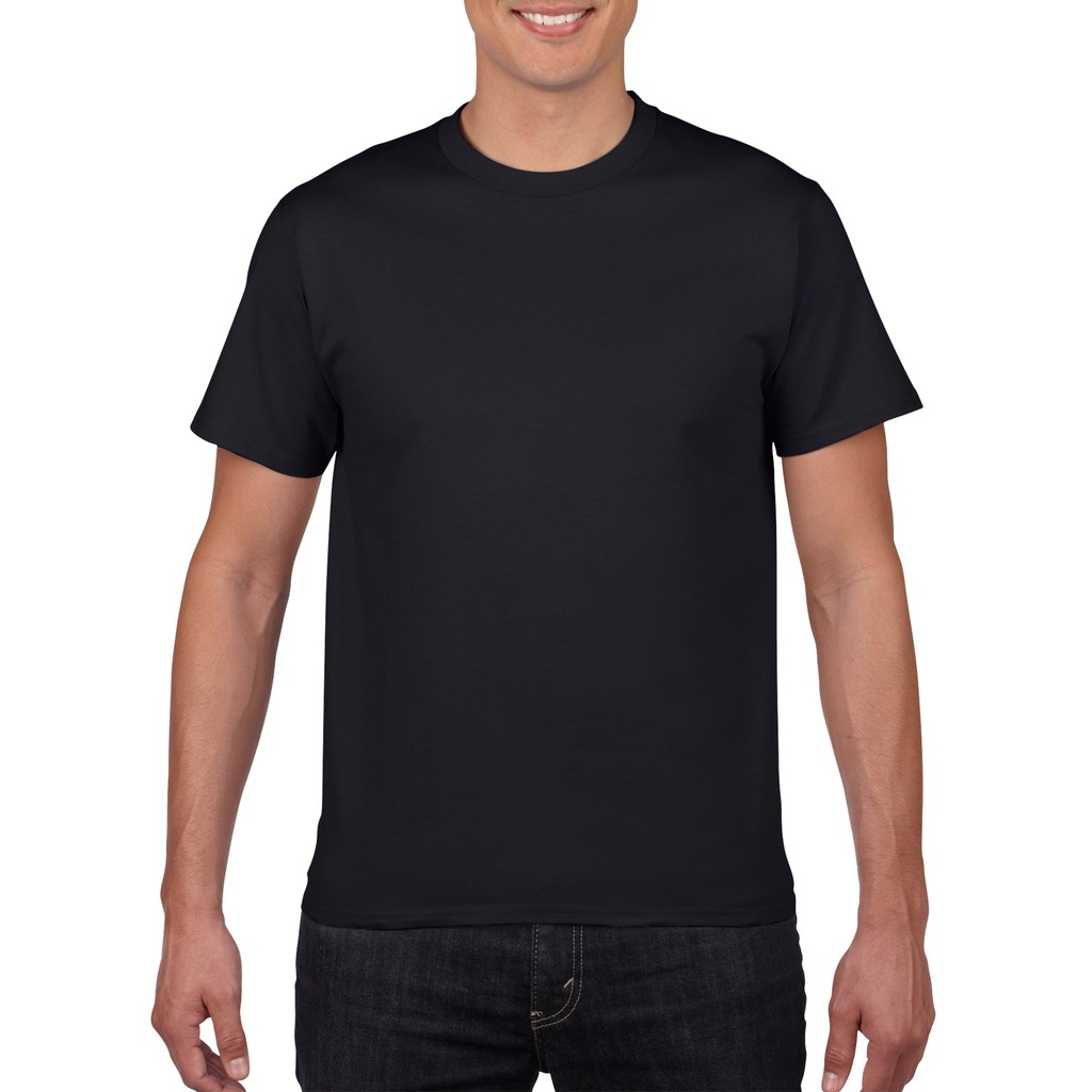 Gildan Premium Cotton Adult TShirt (Black) Shopee Philippines
