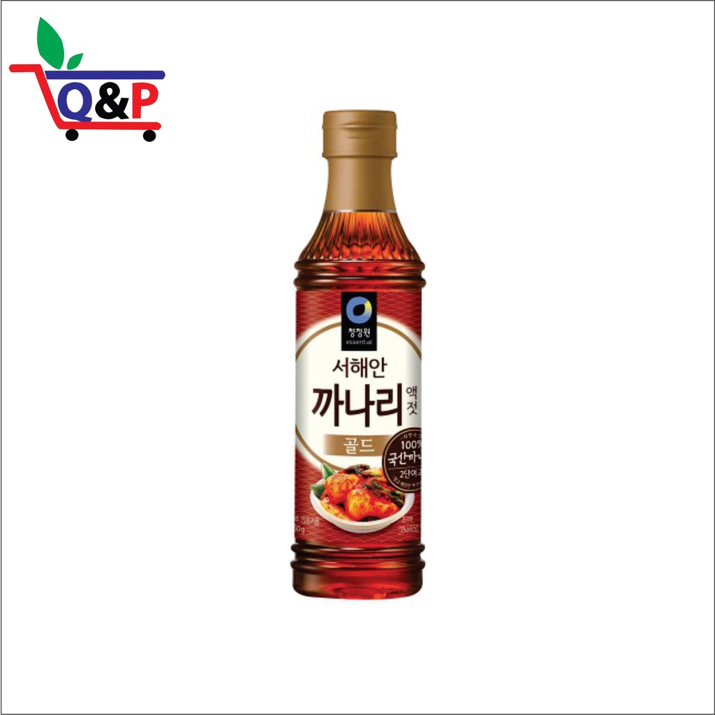 Chung Jung One Canary Fish Sauce for Kimchi 500ml Shopee Philippines