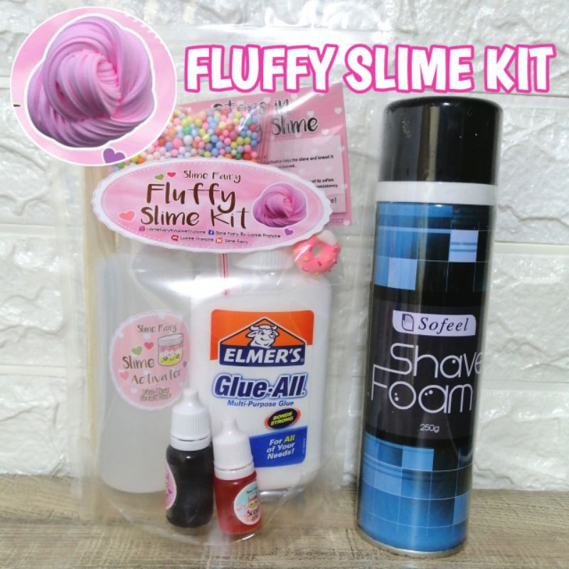 DIY FLUFFY SLIME KIT Slime Fairy Shopee Philippines