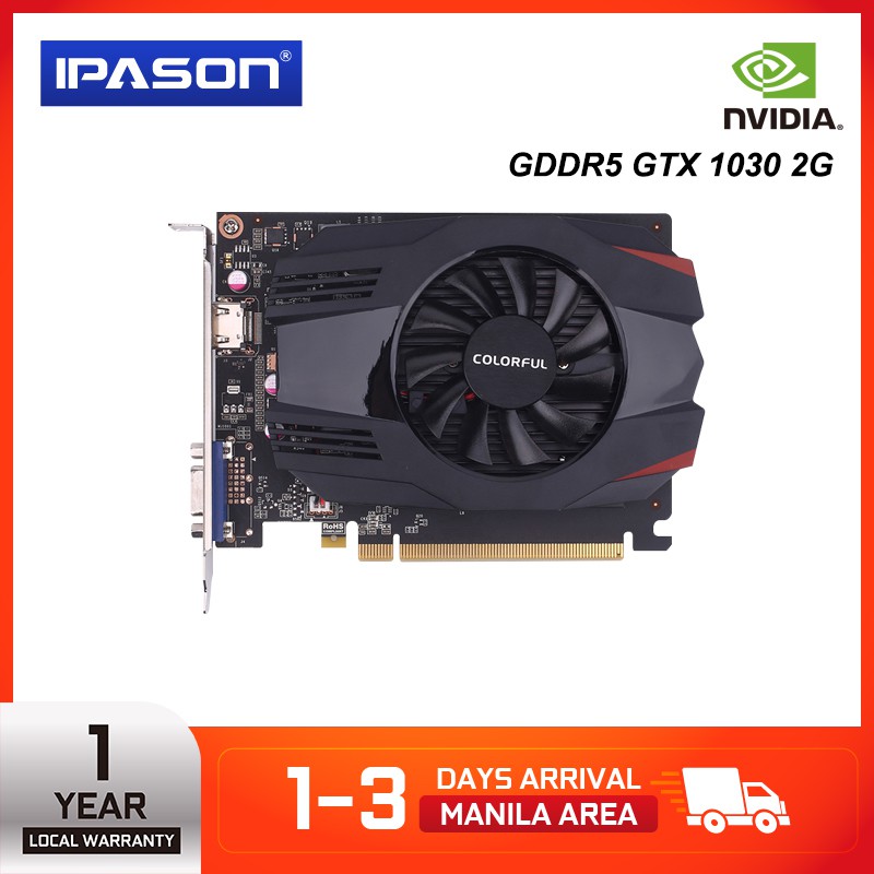 IPASON Colorful GT 1030 2GB Graphics Cards For NVIDIA
