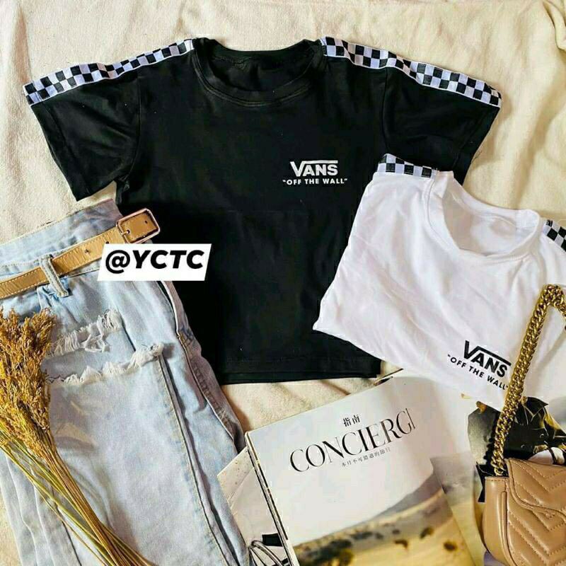 VANS crop top new design Shopee Philippines