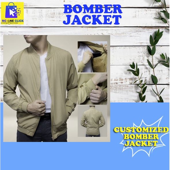 CUSTOMIZED TRANSFER IT BOMBER JACKET Shopee Philippines