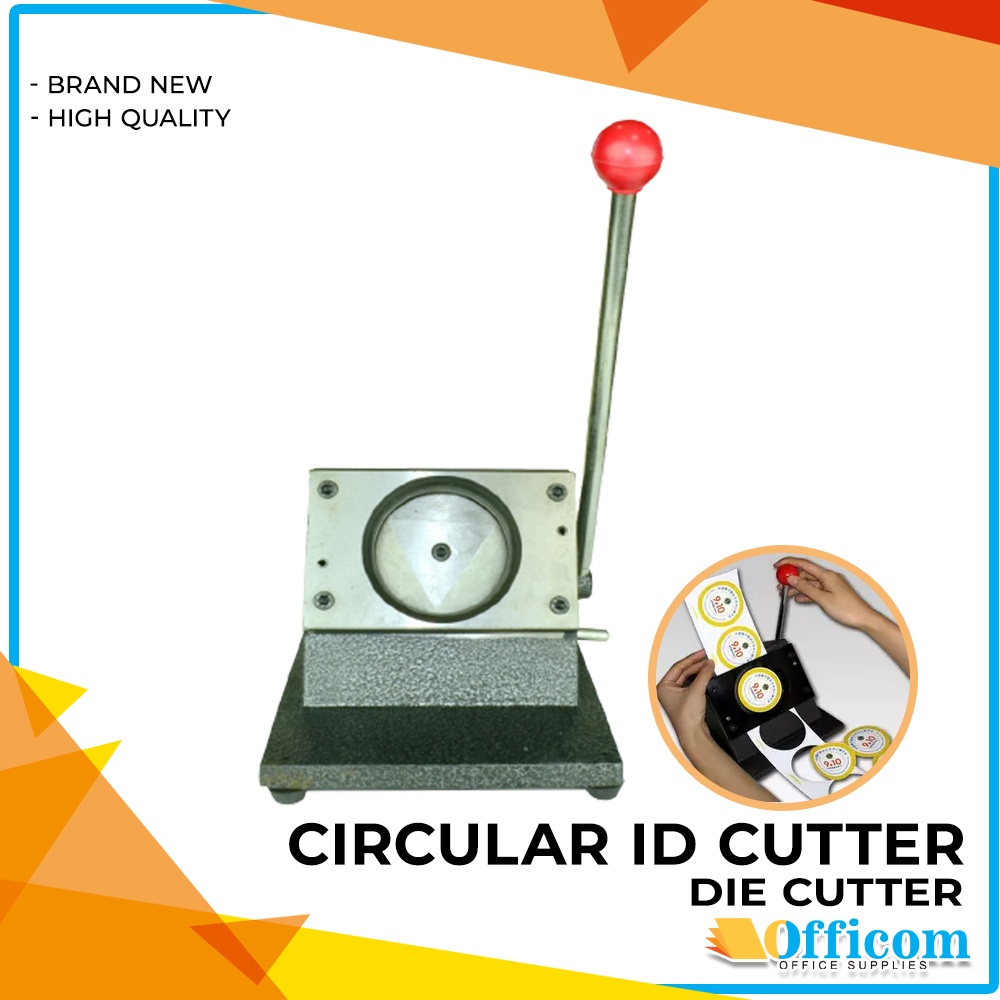 Circle Die Cutter Circular ID Cutter Shopee Philippines