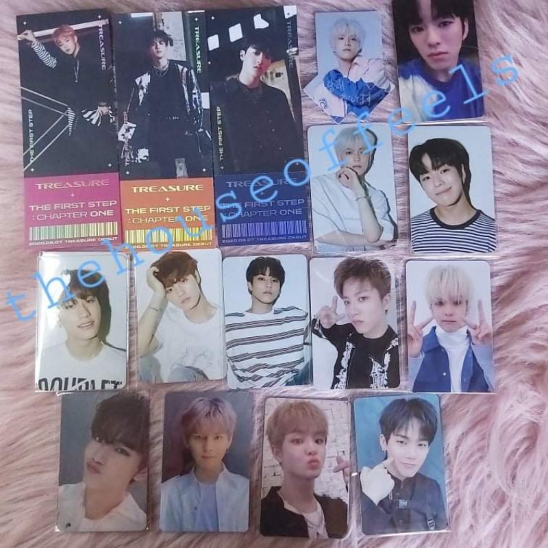 Treasure Official Postcards and STORE POB ( YG Select